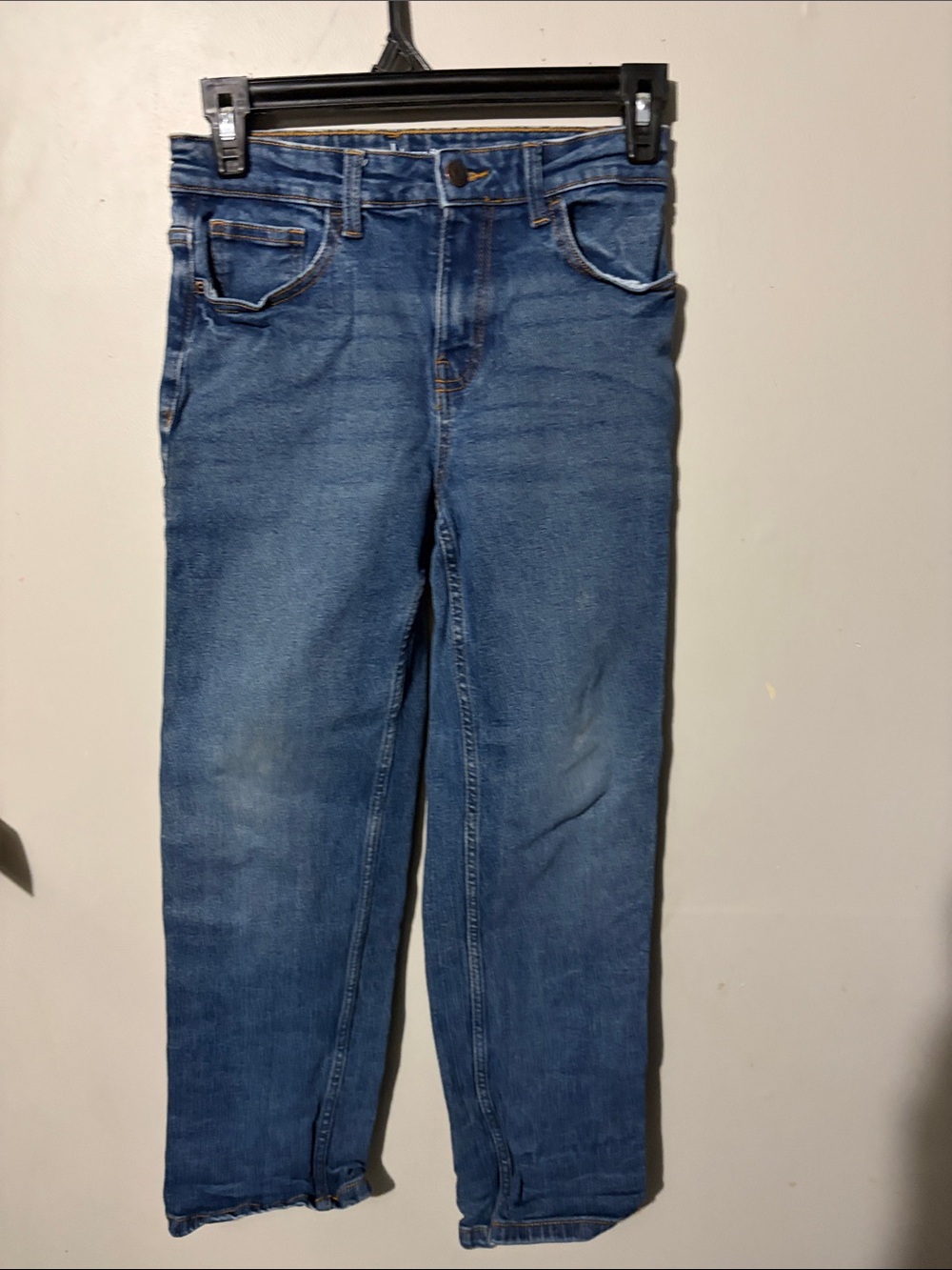 George Straight-Leg Kids Jeans in Blue Wash